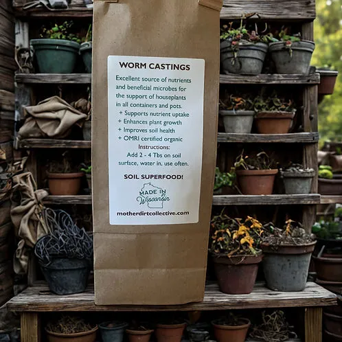 Mini Worm Castings 24 Ounce All Natural Plant Food - Image 3
