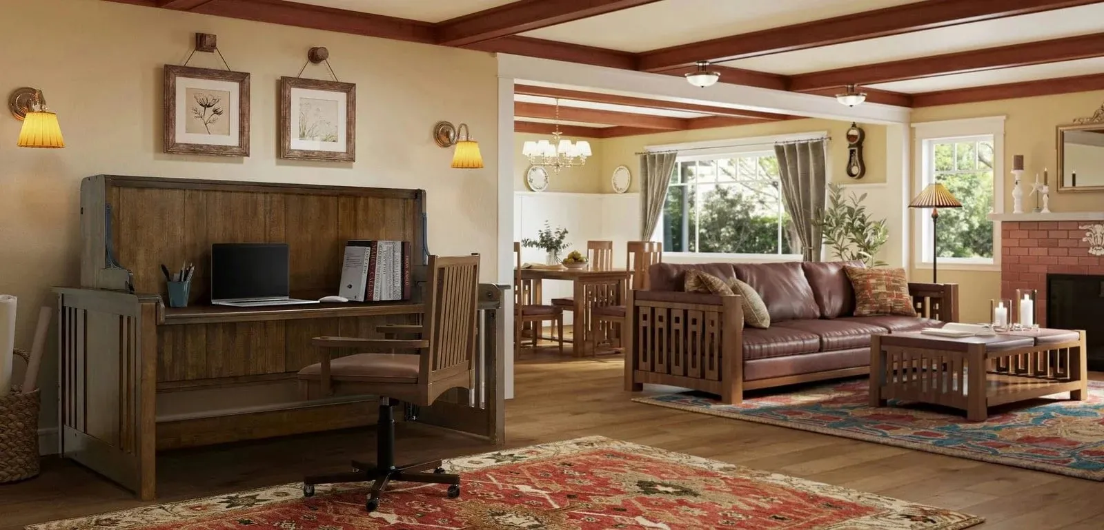 Artisan Twin Desk Bed - Image 2