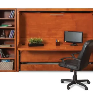 Berkley Horizontal Queen Desk Bed